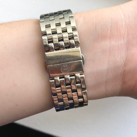 Classic Michele watch in stainless steel main image 4